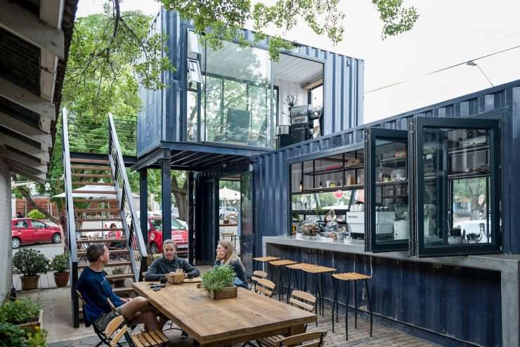 Thiết kế thi công Container café nhà hàng