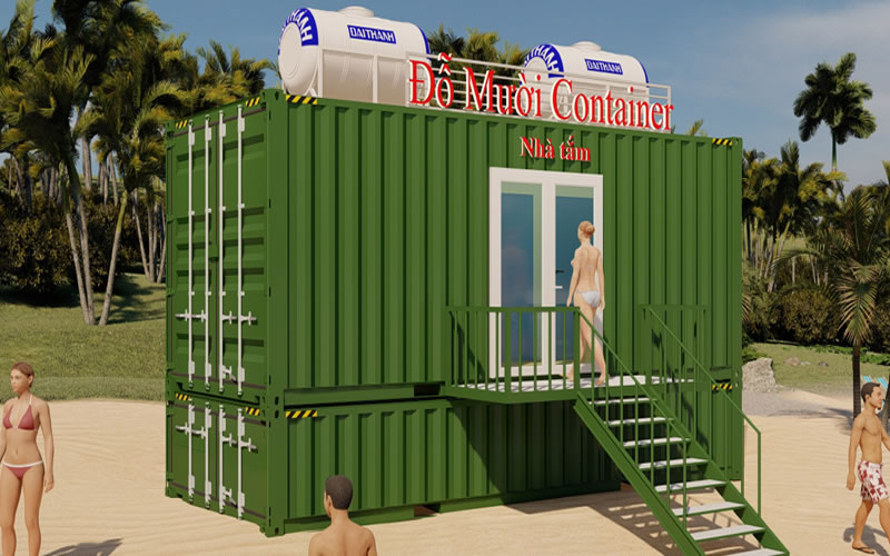 Container toilet vệ sinh nhà tắm